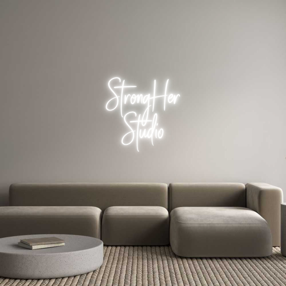 Custom Neon Sign Online Editor StrongHer
St...