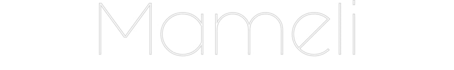 Custom Neon Sign Online Editor Mameli