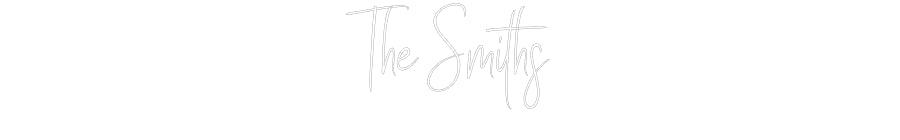 Custom Neon Sign Online Editor The Smiths