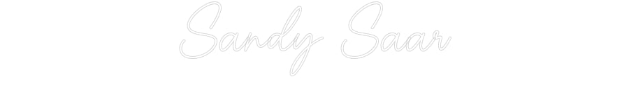 Custom Neon Sign Online Editor Sandy Saar