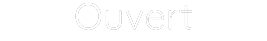 Custom Neon Sign Online Editor Ouvert
