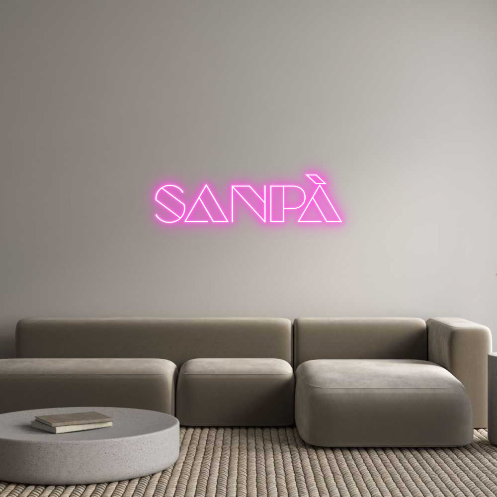 Custom Neon Sign Online Editor Sanpà
