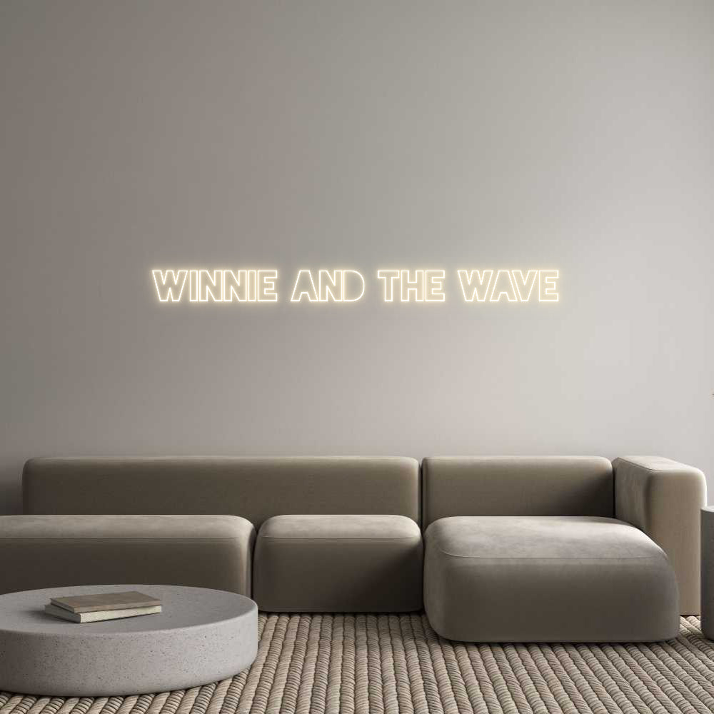 Custom Neon Sign Online Editor Winnie and th...