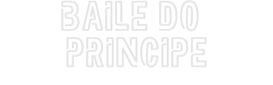 Custom Neon Sign Online Editor BAILE DO 
PR...