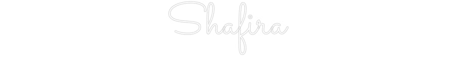 Custom Neon Sign Online Editor Shafira