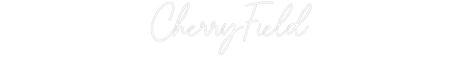 Custom Neon Sign Online Editor CherryField