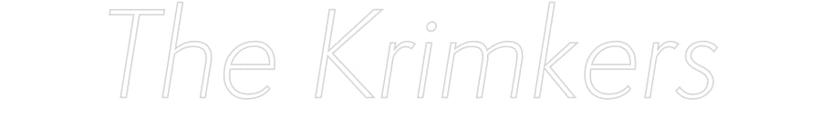 Custom Neon Sign Online Editor The Krimkers