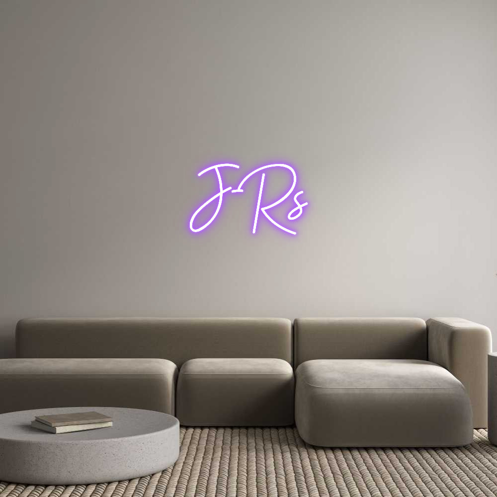 Custom Neon Sign Online Editor J-Rs