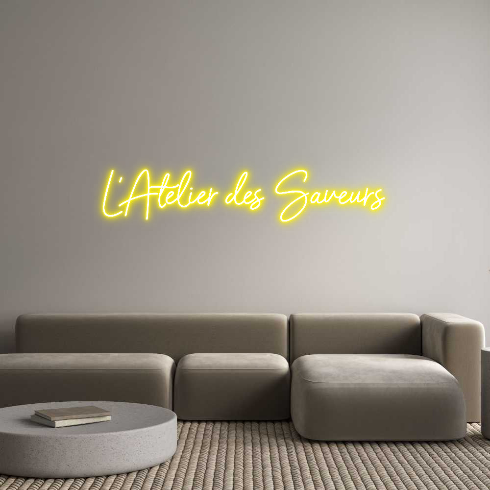 Custom Neon Sign Online Editor L’Atelier des...