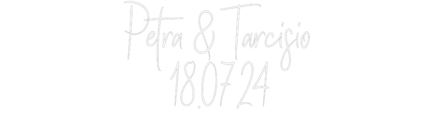 Custom Neon Sign Online Editor Petra & Tarci...