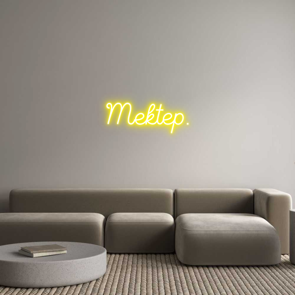 Custom Neon Sign Online Editor Mektep.