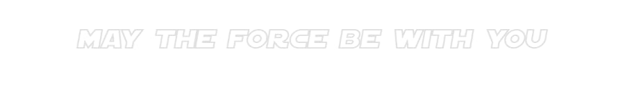 Custom Neon Sign Online Editor May the force...