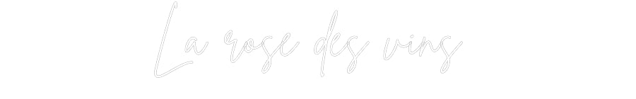 Custom Neon Sign Online Editor La rose des v...