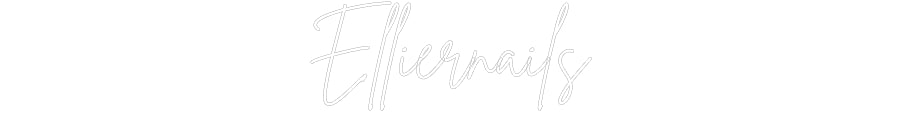 Custom Neon Sign Online Editor Elliernails