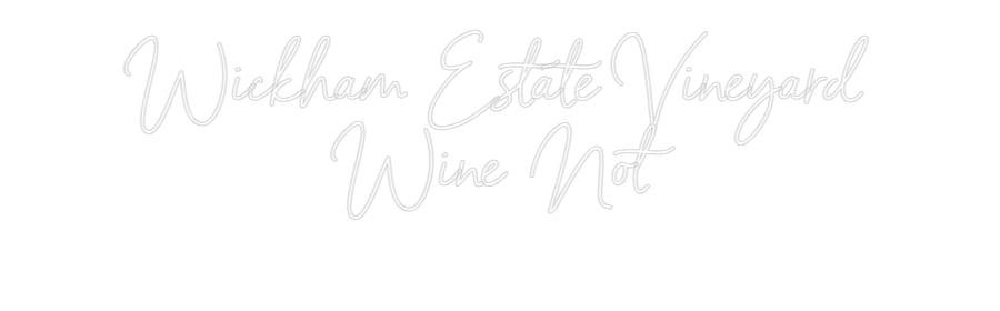 Custom Neon Sign Online Editor Wickham Estat...