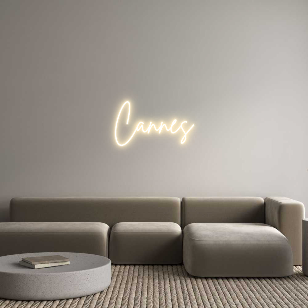 Custom Neon Sign Online Editor Cannes