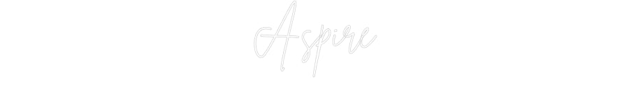 Custom Neon Sign Online Editor Aspire