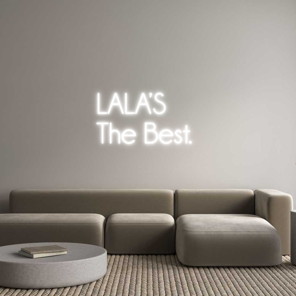 Custom Neon Sign Online Editor LALA’S
The B...