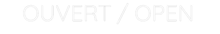 Custom Neon Sign Online Editor OUVERT / OPEN