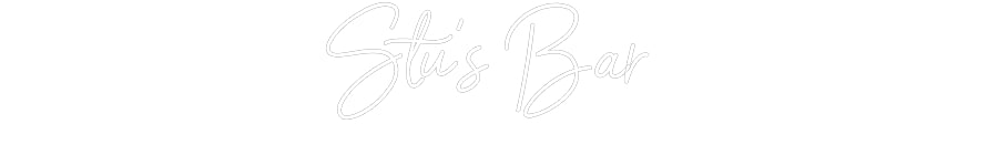 Custom Neon Sign Online Editor Stu’s Bar