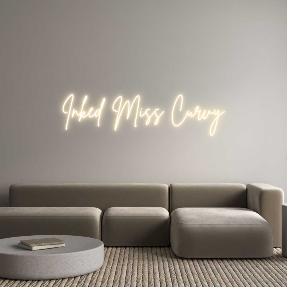Custom Neon Sign Online Editor Inked Miss Cu...