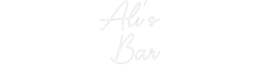 Custom Neon Sign Online Editor Ali's
Baari