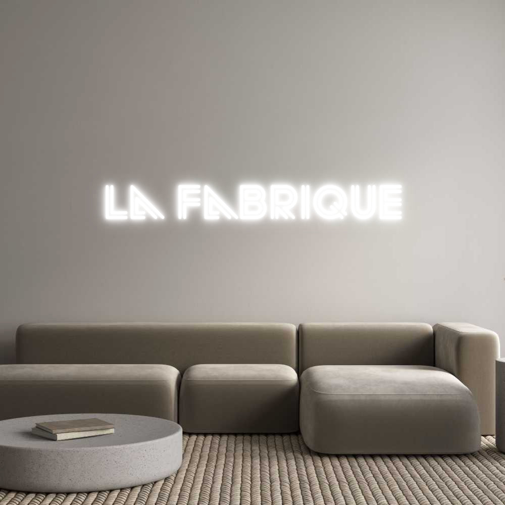 Custom Neon Sign Online Editor La Fabrique
