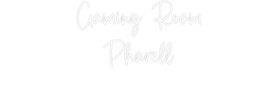 Sala da gioco editor online di insegne al neon personalizzate
...