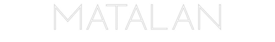 Custom Neon Sign Online Editor MATALAN