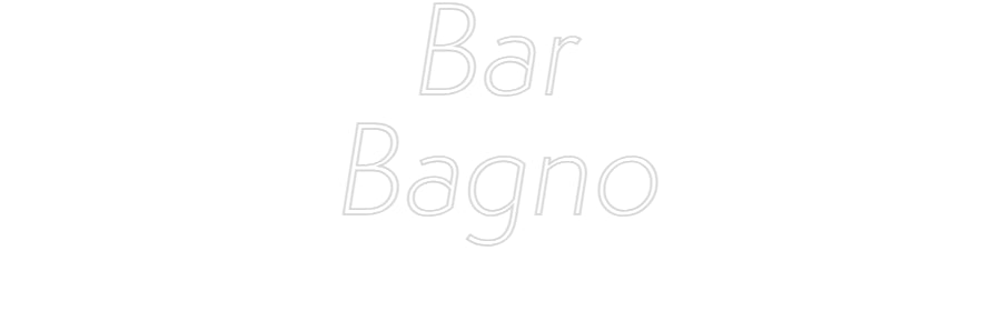 Custom Neon Sign Online Editor Bar
Bagno