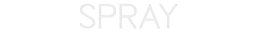 Editor online SPRAY per insegne al neon personalizzate