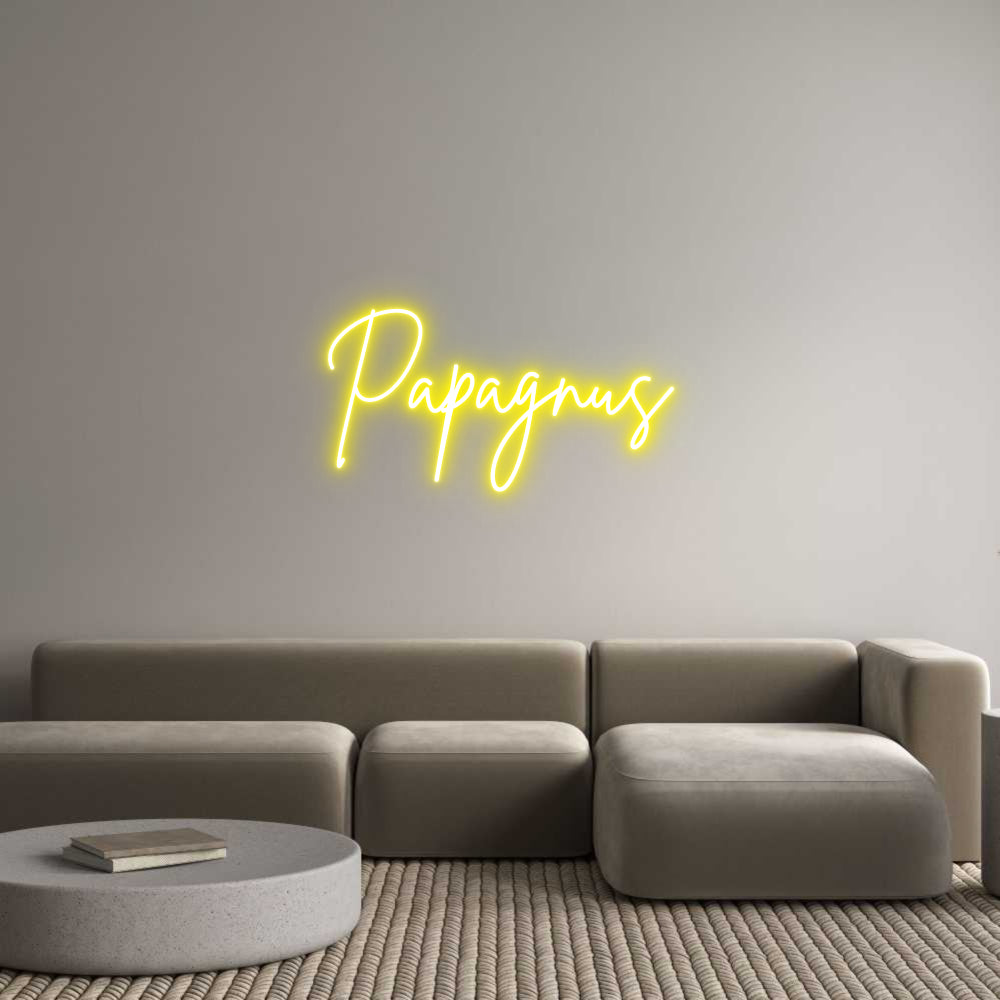 Custom Neon Sign Online Editor Papagnus