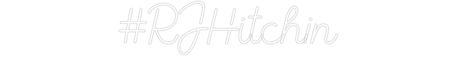 Custom Neon Sign Online Editor #RJHitchin