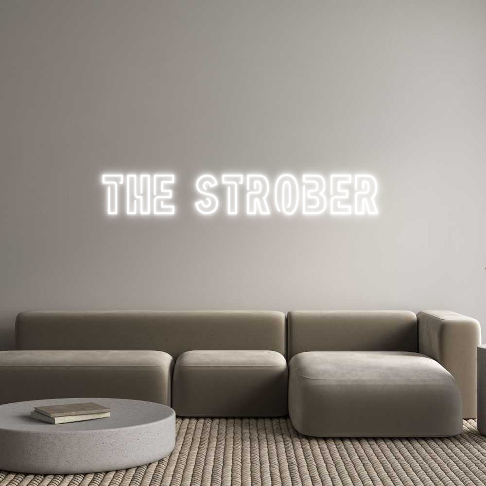 Custom Neon Sign Online Editor The Strober