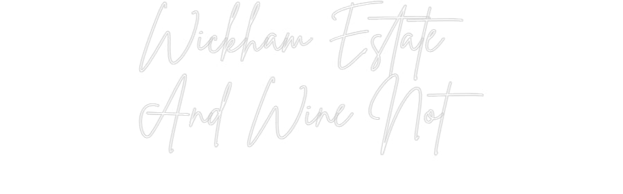 Custom Neon Sign Online Editor Wickham Estat...