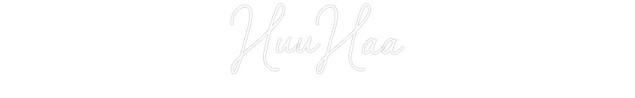 Custom Neon Sign Online Editor HuuHaa