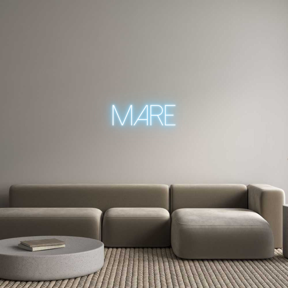 Custom Neon Sign Online Editor Mare