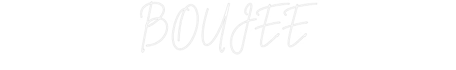 Custom Neon Sign Online Editor BOUJEE