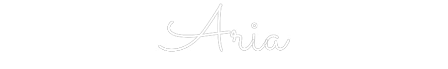 Custom Neon Sign Online Editor Aria