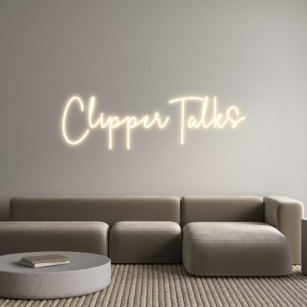 Custom Neon Sign Online Editor ClipperTalks
