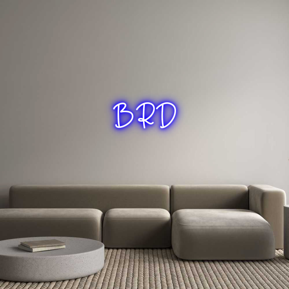 Custom Neon Sign Online Editor BRD