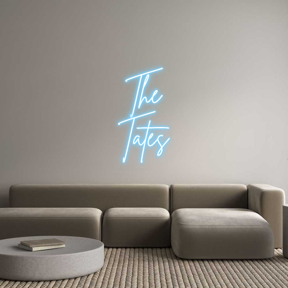 Custom Neon Sign Online Editor The
Tates