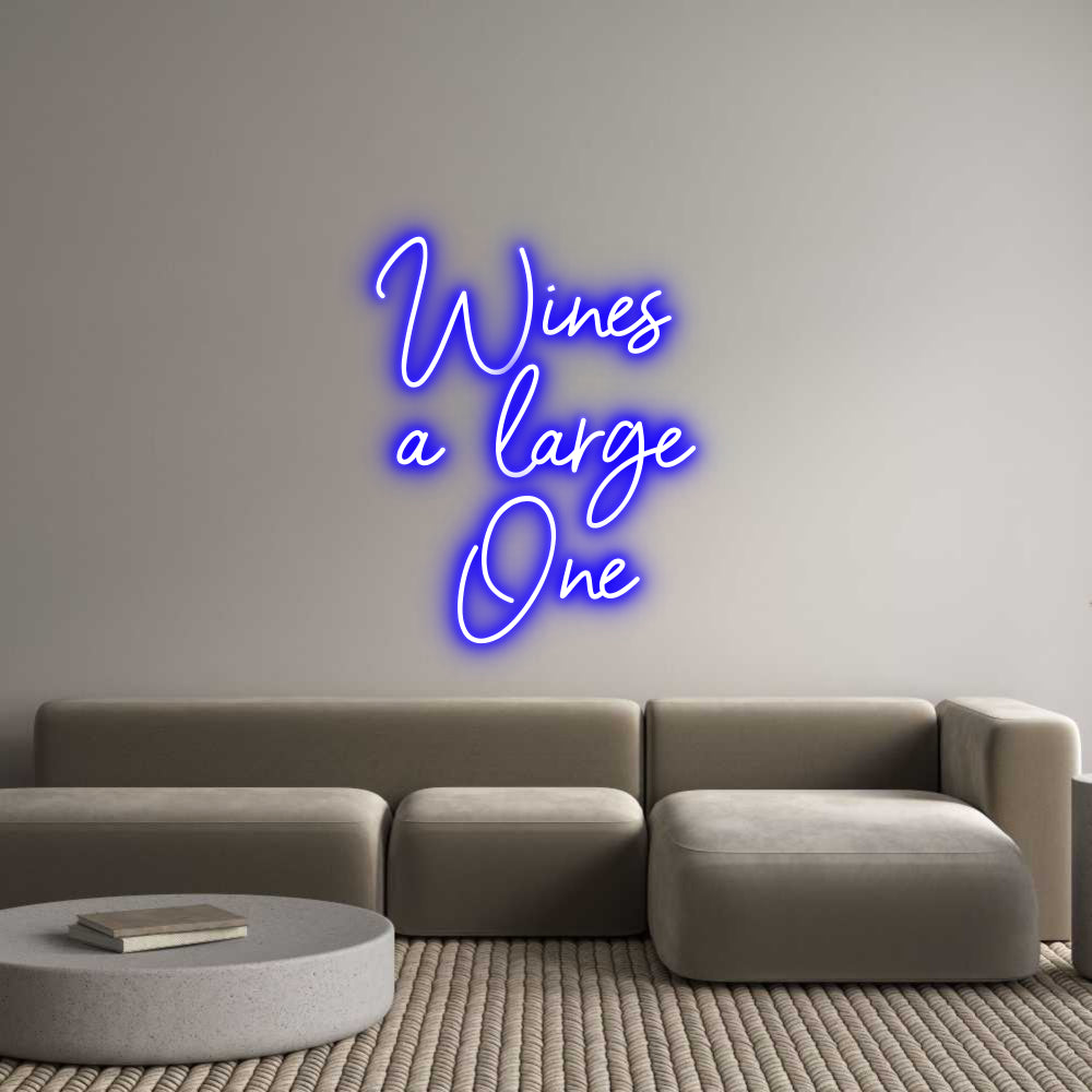 Custom Neon Sign Online Editor Wines 
a lar...