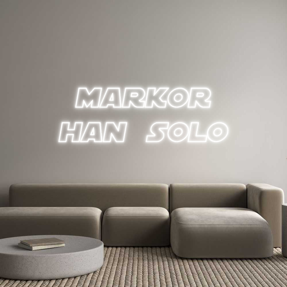 Editor online di insegne al neon personalizzate Markor
Han S...
