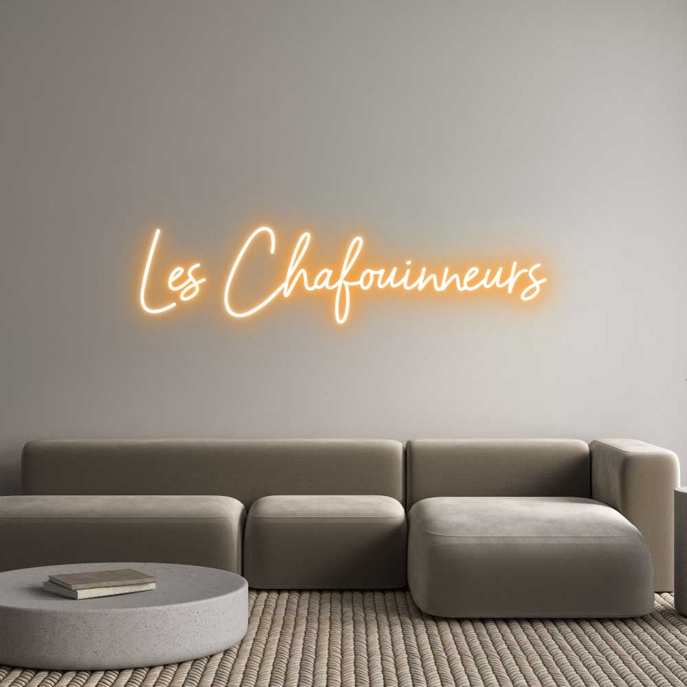 Custom Neon Sign Online Editor Les Chafouinn...
