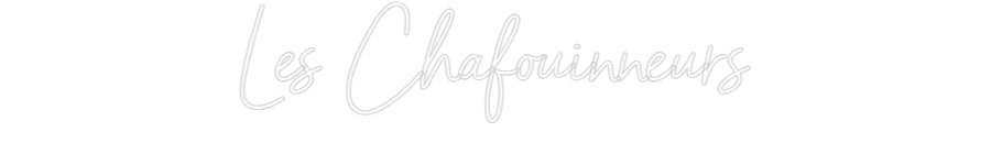 Custom Neon Sign Online Editor Les Chafouinn...