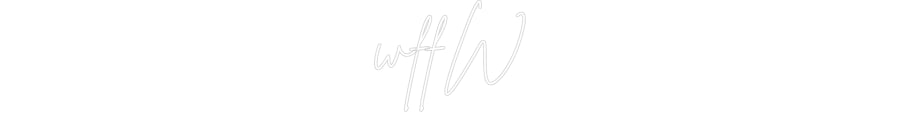 Custom Neon Sign Online Editor wffW