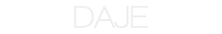Custom Neon Sign Online Editor DAJE