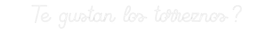 Custom Neon Sign Online Editor Te gustan los...