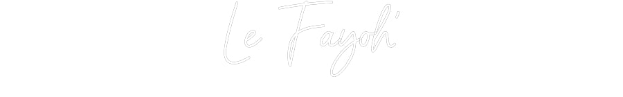 Custom Neon Sign Online Editor Le Fayoh’